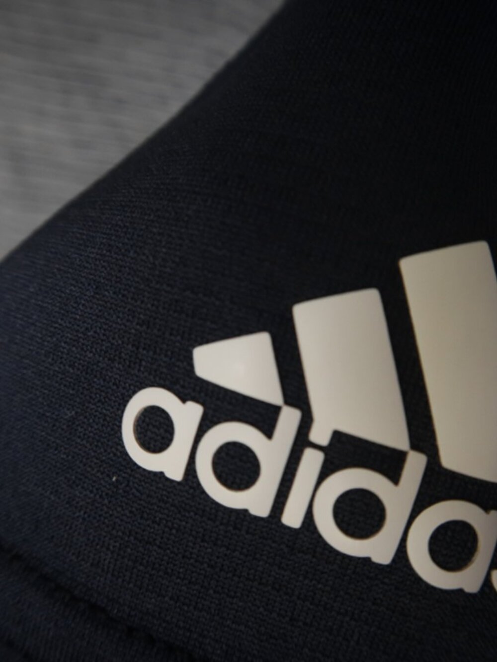 Adidas Golf Navy-Gray Pinstripe Stretch Polo (XL) Flawless!! ⛳️